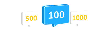 100
